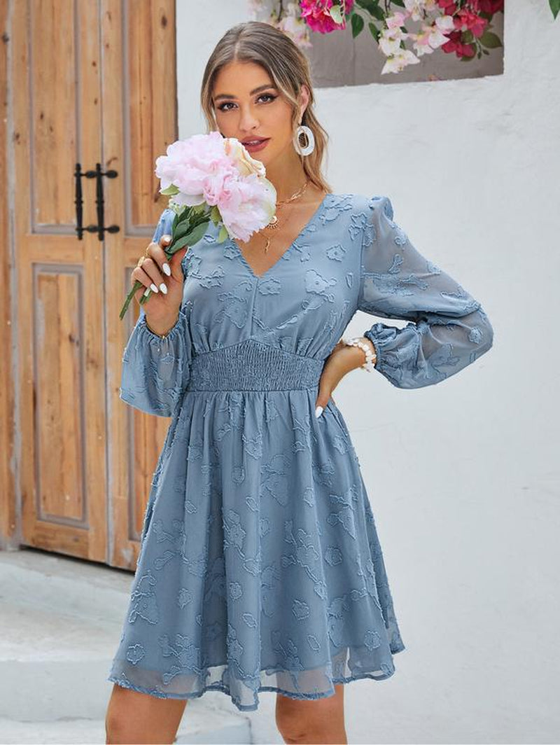Casual Floral Midi Dress