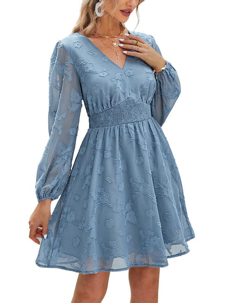 Casual Floral Midi Dress