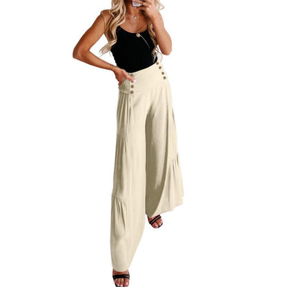High Waist Wide Leg Pants