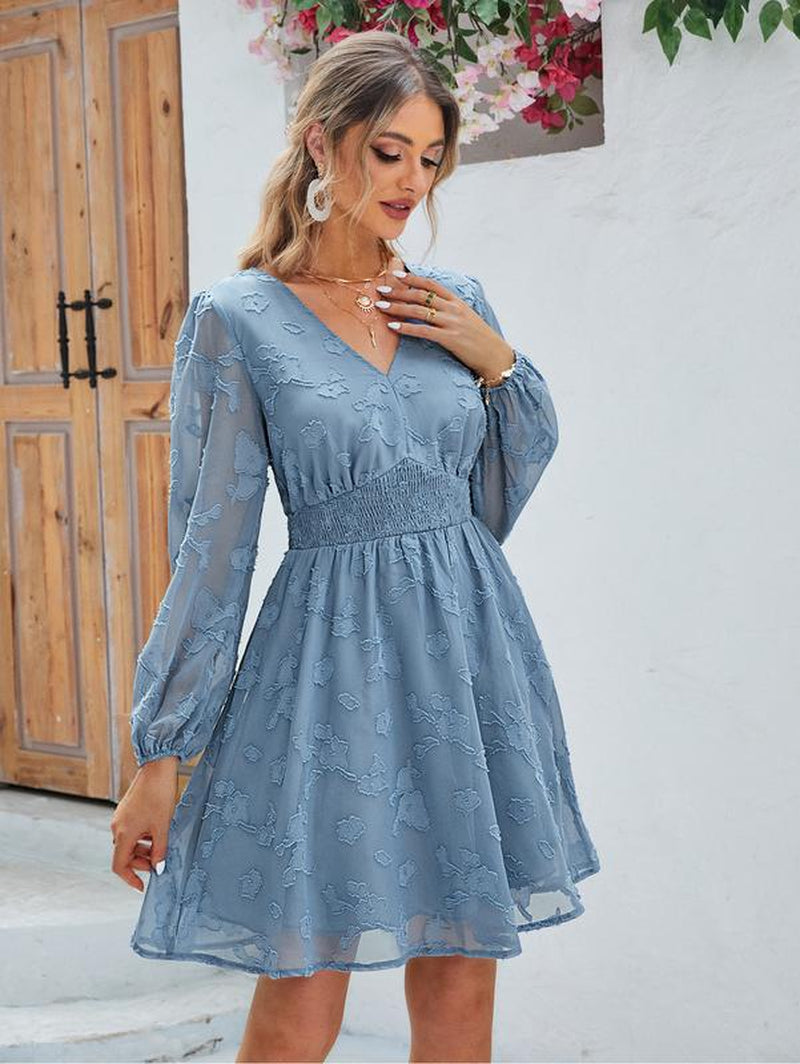 Casual Floral Midi Dress