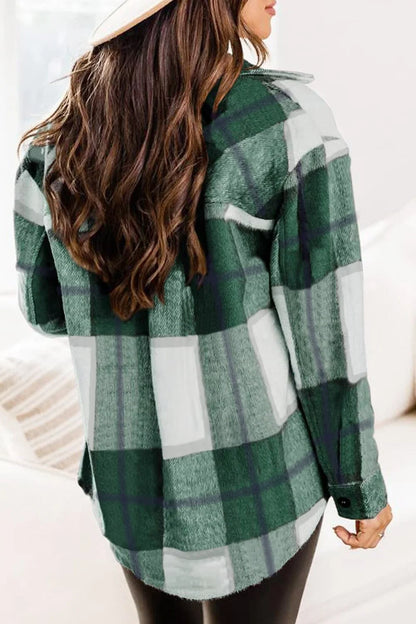 Plaid Flannel Jacket