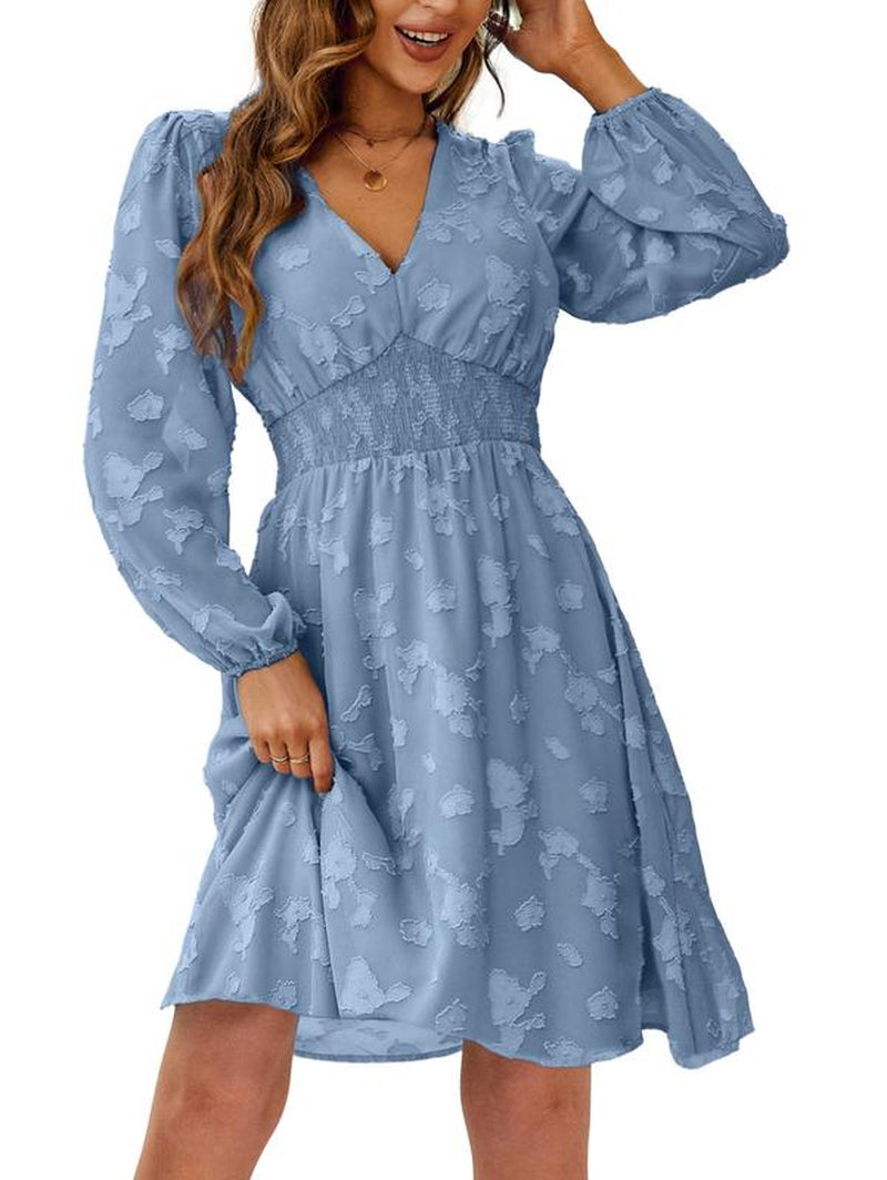 Casual Floral Midi Dress